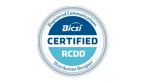 RCDD-certified cabling experts with experience