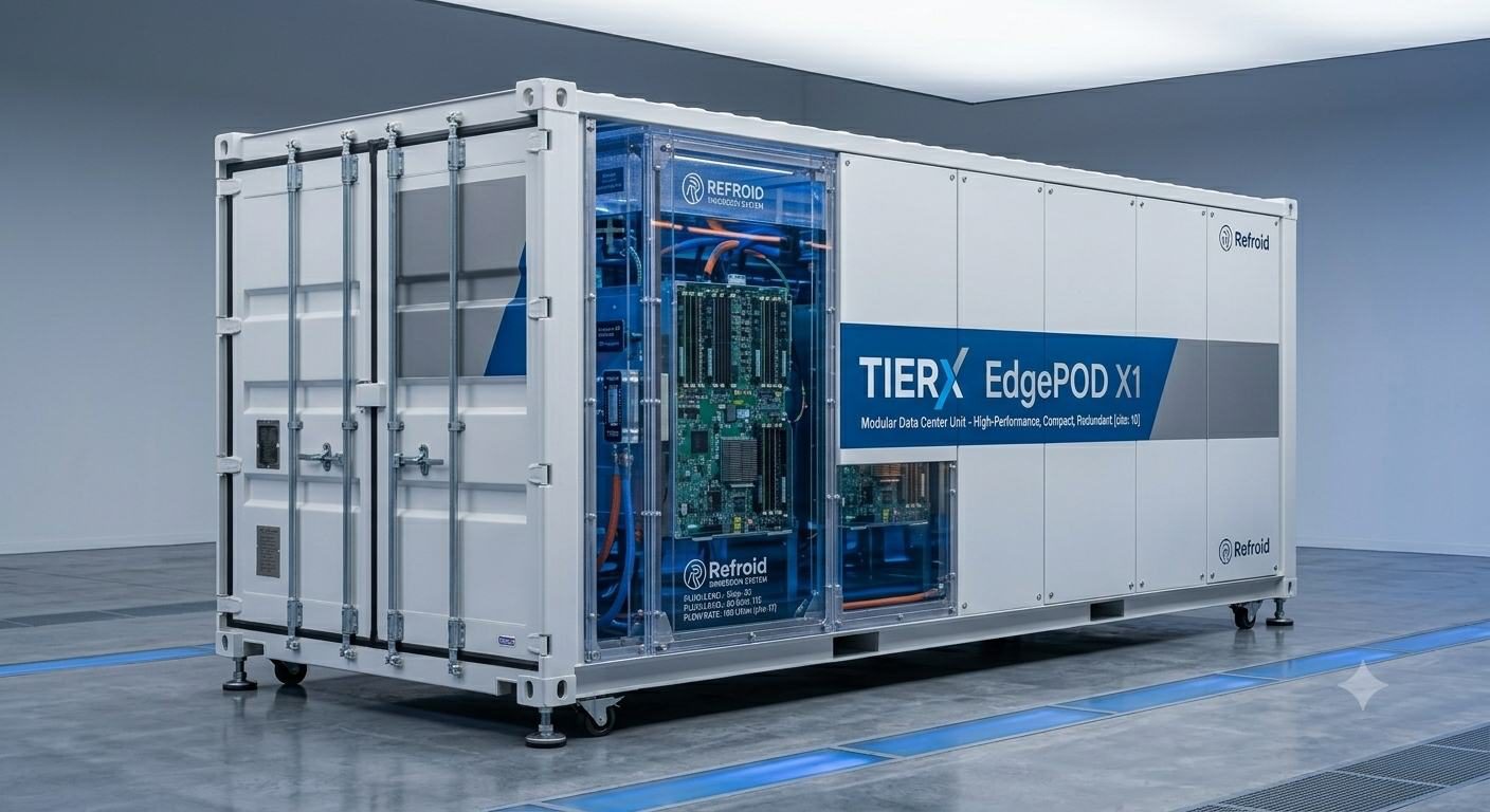TierX EdgePOD X1 modular data center